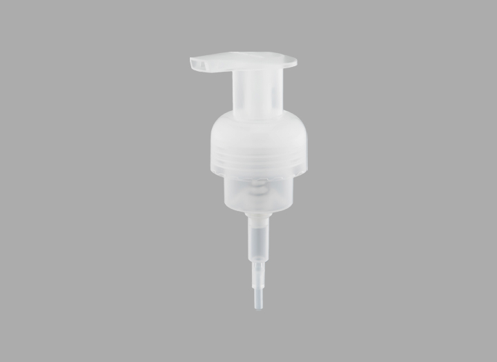 KR-3202 مضخة صابون رغوة بلاستيكية بيضاء 40/400 PP موزع صابون سائل مضخة أعلى