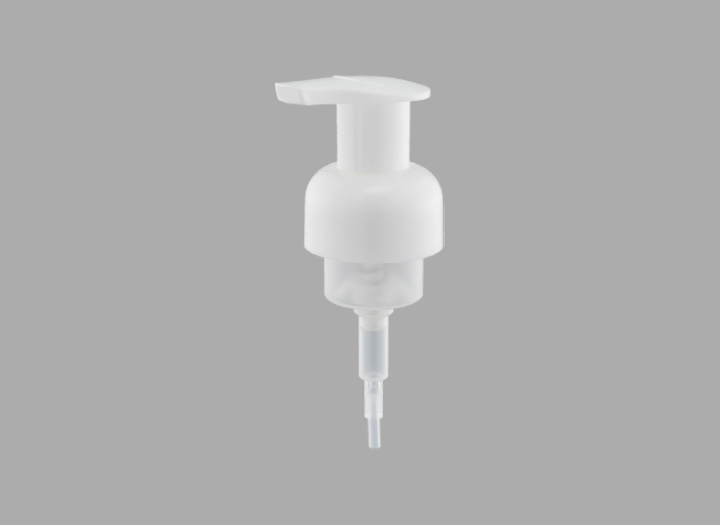 KR-3203 PP البلاستيك الأبيض موزع رغوة الصابون مضخة 30/410 شامبو رغوة الصابون اليد مضخة